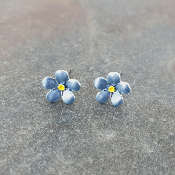 Forget-Me-Not Stud Earrings