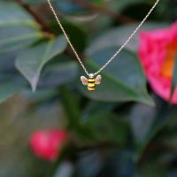 Bumble Bee Pendant Necklace