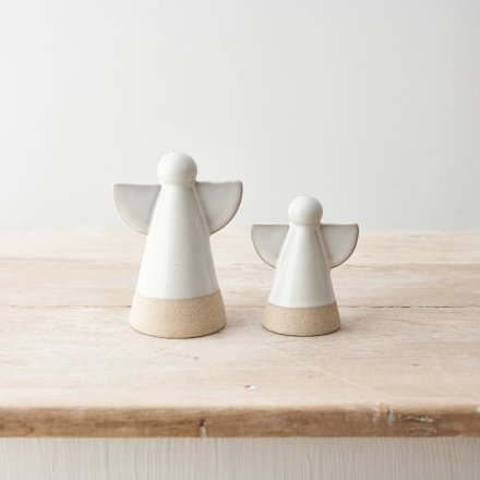 Earthenware Angel - Small