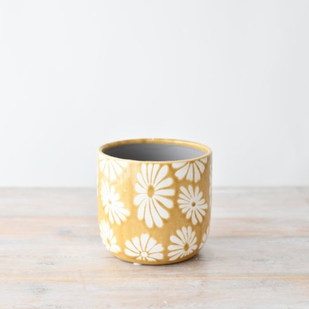 Stoneware Flower Planter Small