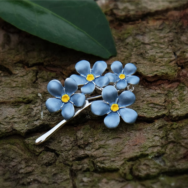 Forget-Me-Not Brooch