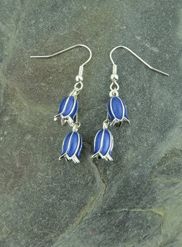Bluebell Flower Drop Earrings