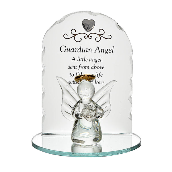 Thoughts of You Angel Plaque - Guardian Angel