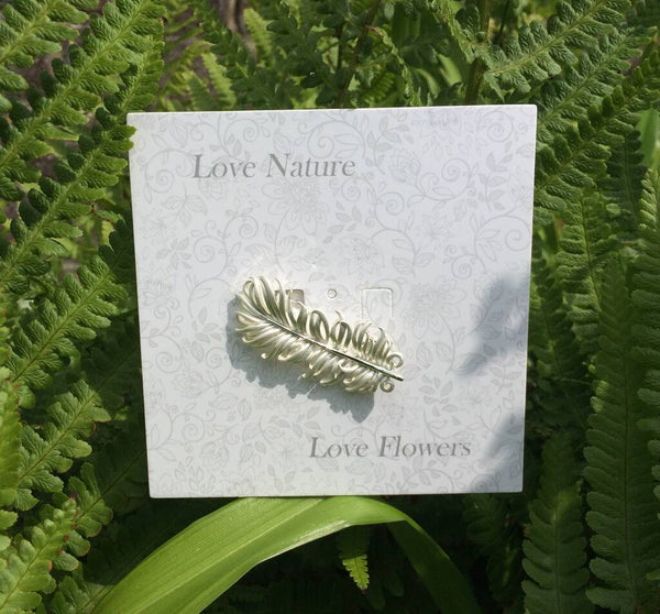 Feather Brooch