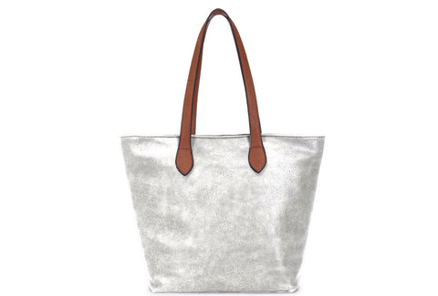 Tote Bag in Silver