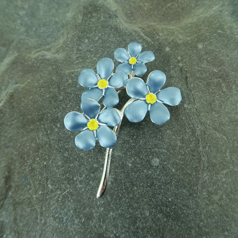 Forget-Me-Not Brooch