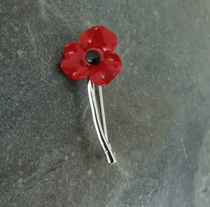 Poppy Brooch