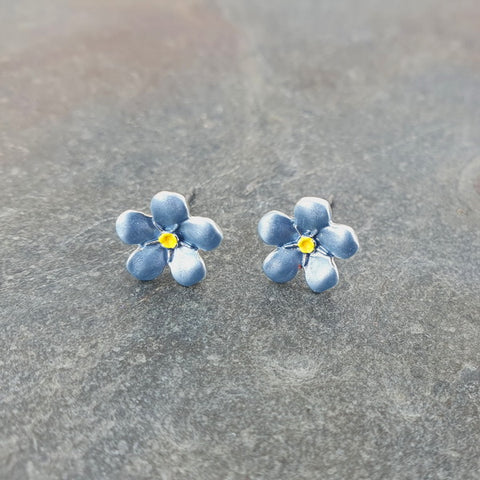 Forget-Me-Not Stud Earrings