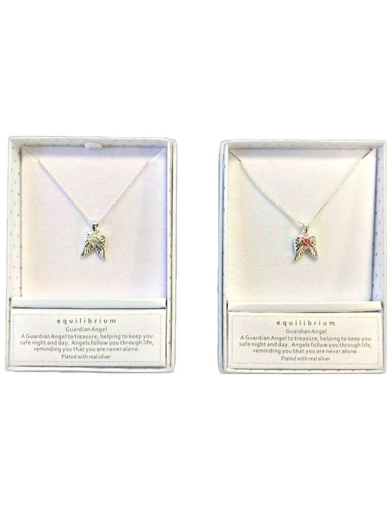 Guardian angel heart deals necklace
