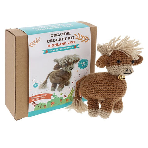 Creative Crochet Kit - Highland Coo