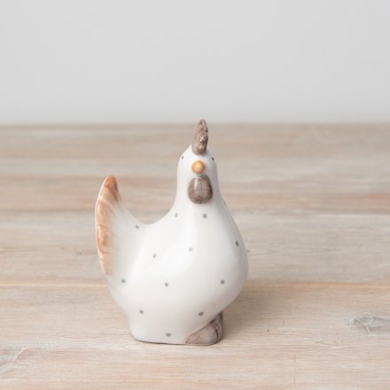 Ceramic Dotty Chicken