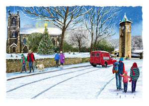 Lindley Snow Scene