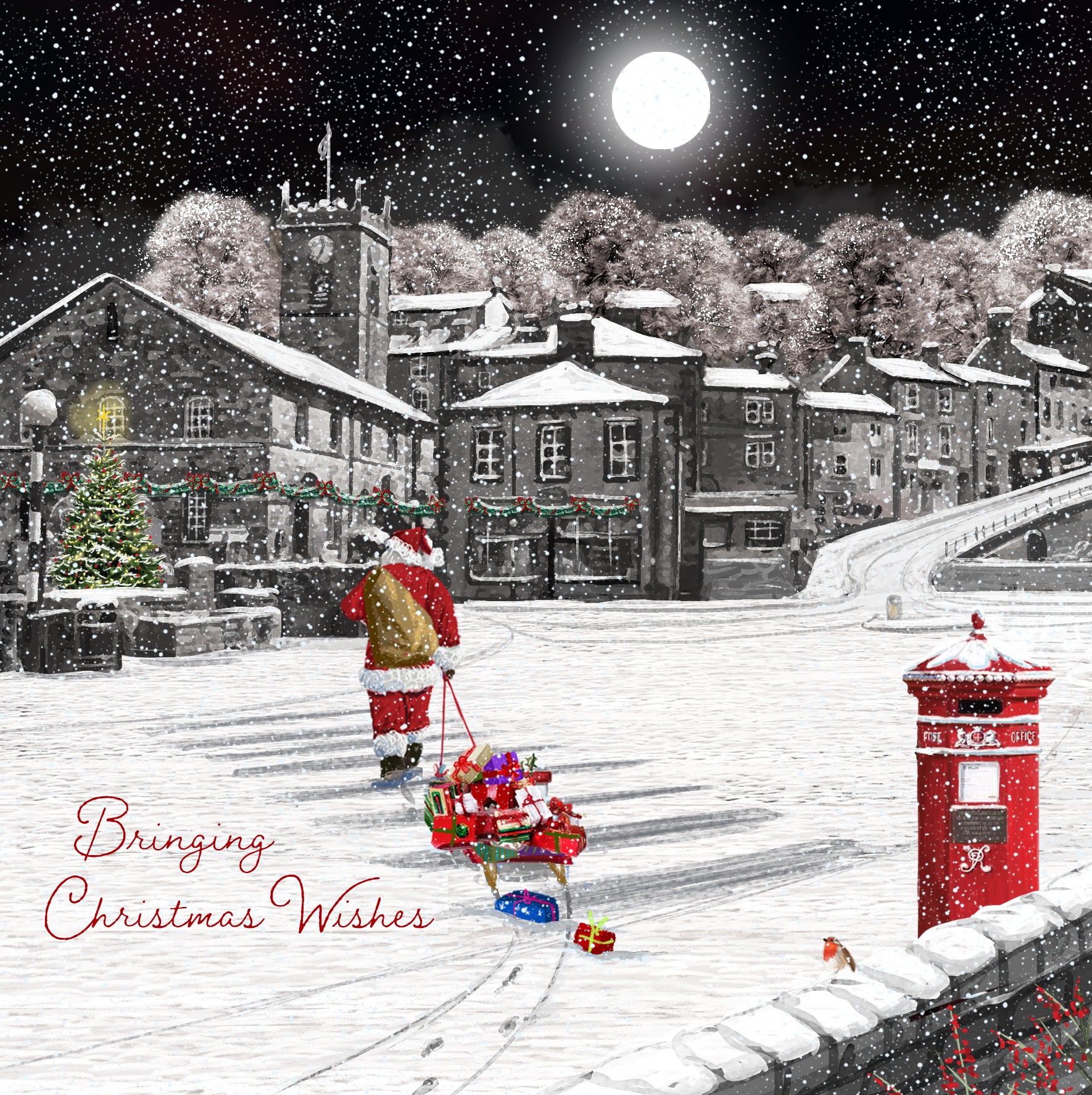 Bringing Christmas Wishes to Holmfirth