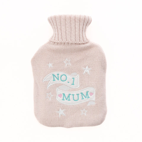 Love Life Hot Water Bottle - No1 Mum