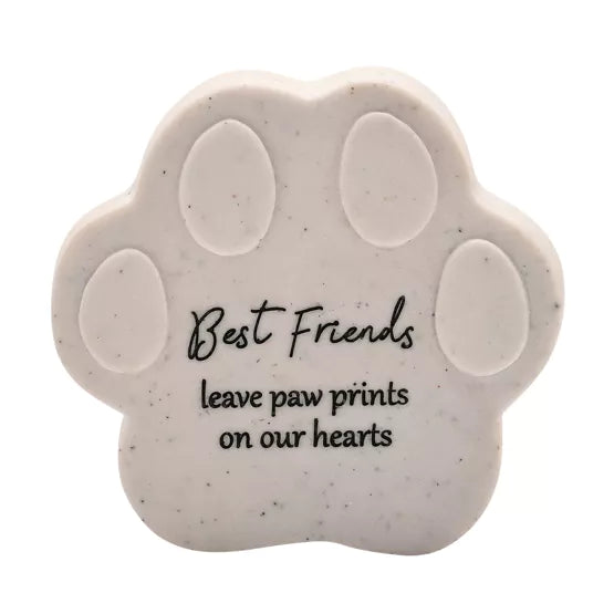 Thoughts of You Pet Memorial Paw Plaque
