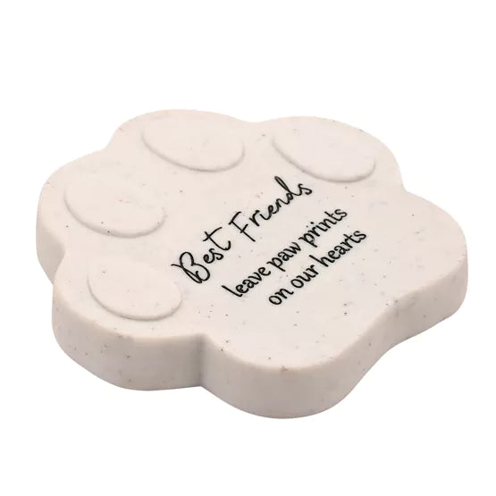 Thoughts of You Pet Memorial Paw Plaque