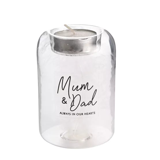 Tealight Holder Mum & Dad