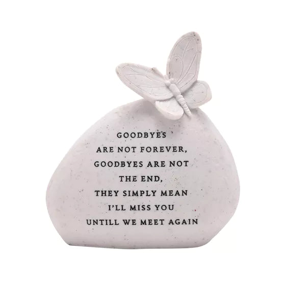 Thoughts of You Butterfly Graveside Pebble - Goodbyes