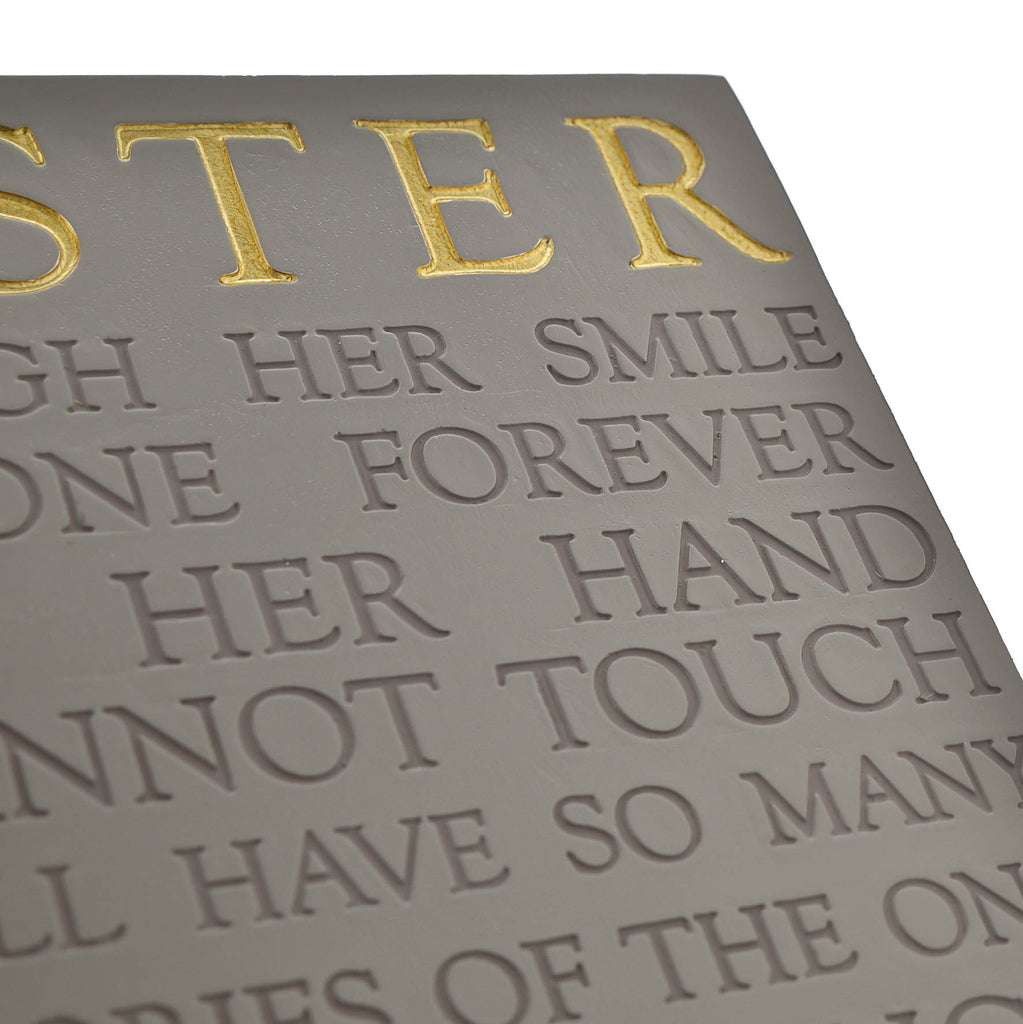 Husband Slate Grey Memorial Book – Dove & Diamante Detail Husband Slate Grey Memorial Book – Dove & Diamante Detail