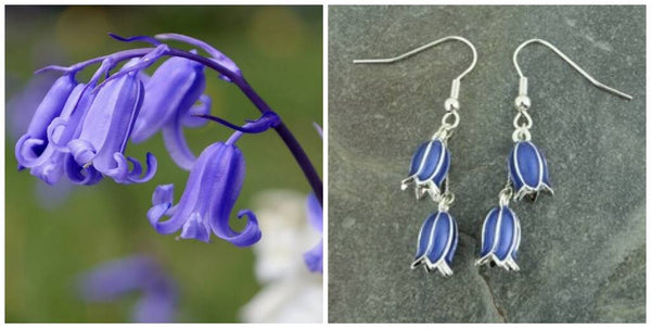 Bluebell Flower Drop Earrings